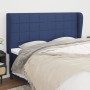 Kopfteil mit blauen Stoffohren 163x23x118/128 cm von , Kopf- und Fußteile - Ref: Foro24-3117968, Preis: 115,48 €, Rabatt: %