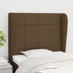 Kopfteil mit hellgrauen Stoffohren 103x23x118/128 cm von , Kopf- und Fußteile - Ref: Foro24-3117949, Preis: 75,10 €, Rabatt: %