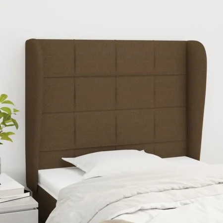 Headboard with light gray fabric ears 103x23x118/128 cm by , Headboards and footboards - Ref: Foro24-3117949, Price: 72,91 €,...