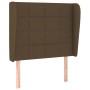 Kopfteil mit hellgrauen Stoffohren 103x23x118/128 cm von , Kopf- und Fußteile - Ref: Foro24-3117949, Preis: 75,10 €, Rabatt: %