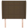 Headboard with light gray fabric ears 103x23x118/128 cm by , Headboards and footboards - Ref: Foro24-3117949, Price: 75,10 €,...