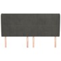 Headboard with light gray velvet ears 163x23x118/128 cm by , Headboards and footboards - Ref: Foro24-3118012, Price: 120,21 €...
