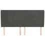 Headboard with light gray velvet ears 163x23x118/128 cm by , Headboards and footboards - Ref: Foro24-3118012, Price: 150,97 €...