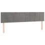 Boxspringbett mit hellgrauer Samtmatratze 160x200 cm von , Betten und Lattenroste - Ref: Foro24-3130967, Preis: 500,46 €, Rab...