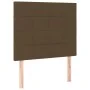Box spring bed with dark brown fabric mattress 120x200 cm by , Beds and slatted bases - Ref: Foro24-3136584, Price: 447,46 €,...