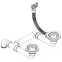 Kitchen sink with two granite bowls by vidaXL, Sinks - Ref: Foro24-142946, Price: 232,68 €, Discount: %
