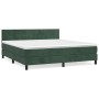 Boxspringbett mit dunkelgrüner Samtmatratze 180x200 cm von , Betten und Lattenroste - Ref: Foro24-3141320, Preis: 544,04 €, R...