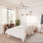 Estructura de cama madera maciza de pino 75x190 cm de , Camas y somieres - Ref: Foro24-810042, Precio: 61,88 €, Descuento: %