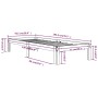 Estructura de cama madera maciza 75x190 cm de , Camas y somieres - Ref: Foro24-810325, Precio: 63,20 €, Descuento: %