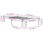 Weißer Einzelbettrahmen aus Massivholz, 90 x 190 cm von , Betten und Lattenroste - Ref: Foro24-810331, Preis: 80,08 €, Rabatt: %