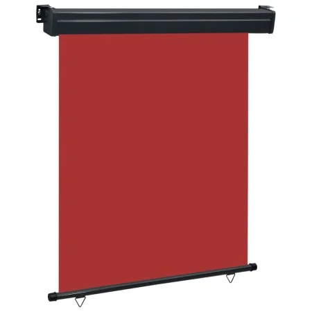 Red balcony side awning 140x250 cm by , Umbrellas - Ref: Foro24-48427, Price: 62,39 €, Discount: %