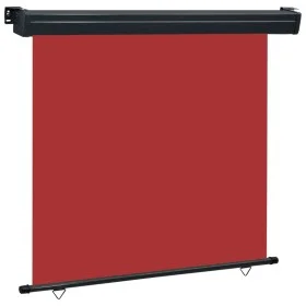 Red balcony side awning 160x250 cm by , Umbrellas - Ref: Foro24-48433, Price: 67,92 €, Discount: %