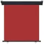 Toldo lateral de balcón rojo 160x250 cm de , Sombrillas - Ref: Foro24-48433, Precio: 67,88 €, Descuento: %