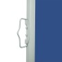 Ausziehbare Seitenmarkise für Terrasse blau 600x160 cm von , Sonnenschirme - Ref: Foro24-313377, Preis: 88,17 €, Rabatt: %