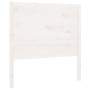 Cabecero madera maciza de pino blanco 106x4x100 cm de , Cabeceros y pies de cama - Ref: Foro24-818706, Precio: 66,26 €, Descu...