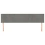 Kopfteile 2 Einheiten aus hellgrauem Samt 80x5x78/88 cm von , Kopf- und Fußteile - Ref: Foro24-346068, Preis: 73,21 €, Rabatt: %