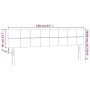 Kopfteile 2 Einheiten aus hellgrauem Samt 80x5x78/88 cm von , Kopf- und Fußteile - Ref: Foro24-346068, Preis: 73,21 €, Rabatt: %