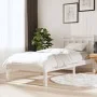 Weißer Einzelbettrahmen aus Massivholz, 90 x 190 cm von , Betten und Lattenroste - Ref: Foro24-3100555, Preis: 92,47 €, Rabat...