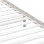 Estructura de cama individual de madera maciza blanco 90x190 cm de , Camas y somieres - Ref: Foro24-3100555, Precio: 93,59 €,...
