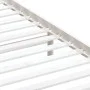 Weißer Einzelbettrahmen aus Massivholz, 90 x 190 cm von , Betten und Lattenroste - Ref: Foro24-3100555, Preis: 92,47 €, Rabat...
