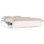 White bed frame with drawers 120x200 cm by , Beds and slatted bases - Ref: Foro24-3103509, Price: 230,21 €, Discount: %