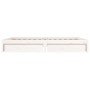 White bed frame with drawers 120x200 cm by , Beds and slatted bases - Ref: Foro24-3103509, Price: 230,21 €, Discount: %
