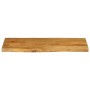 Tablero de mesa borde natural madera maciza mango 80x40x2,5 cm