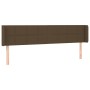 Kopfteil aus dunkelgrauem Stoff, 203 x 16 x 78/88 cm von , Kopf- und Fußteile - Ref: Foro24-3118793, Preis: 68,85 €, Rabatt: %