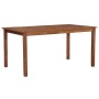 Gartentisch aus massivem Akazienholz, 150 x 90 x 74 cm von vidaXL, Gartentische - Ref: Foro24-44105, Preis: 177,27 €, Rabatt: %