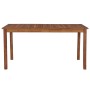 Gartentisch aus massivem Akazienholz, 150 x 90 x 74 cm von vidaXL, Gartentische - Ref: Foro24-44105, Preis: 177,27 €, Rabatt: %