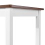 3-teiliges Bartisch- und Hocker-Set aus Massivholz von vidaXL, Möbelsets für Küchen und Esszimmer - Ref: Foro24-245547, Preis...