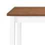3-teiliges Bartisch- und Hocker-Set aus Massivholz von vidaXL, Möbelsets für Küchen und Esszimmer - Ref: Foro24-245547, Preis...