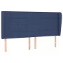 Box spring bed with blue fabric mattress 160x200 cm by , Beds and slatted bases - Ref: Foro24-3127979, Price: 558,94 €, Disco...
