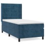 Cama box spring con colchón terciopelo azul oscuro 80x200 cm de , Camas y somieres - Ref: Foro24-3132649, Precio: 290,07 €, D...