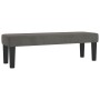 Boxspringbett mit dunkelgrauer Samtmatratze 140x190 cm von , Betten und Lattenroste - Ref: Foro24-3137840, Preis: 533,36 €, R...