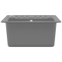 Granite kitchen sink with a gray bowl by vidaXL, Sinks - Ref: Foro24-142953, Price: 149,53 €, Discount: %