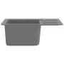 Granite kitchen sink with a gray bowl by vidaXL, Sinks - Ref: Foro24-142953, Price: 144,00 €, Discount: %