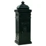 Buzón de columna de aluminio estilo vintage inoxidable verde de vidaXL, Buzones de correo - Ref: Foro24-43890, Precio: 278,02...