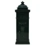 Buzón de columna de aluminio estilo vintage inoxidable verde de vidaXL, Buzones de correo - Ref: Foro24-43890, Precio: 278,02...