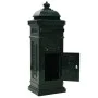 Buzón de columna de aluminio estilo vintage inoxidable verde de vidaXL, Buzones de correo - Ref: Foro24-43890, Precio: 278,02...
