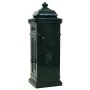 Buzón de columna de aluminio estilo vintage inoxidable verde de vidaXL, Buzones de correo - Ref: Foro24-43890, Precio: 278,02...