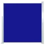 Ausziehbare Seitenmarkise 140x300 cm blau von , Sonnenschirme - Ref: Foro24-45355, Preis: 89,72 €, Rabatt: %
