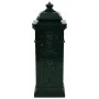 Buzón de columna de aluminio estilo vintage inoxidable verde de vidaXL, Buzones de correo - Ref: Foro24-43890, Precio: 278,02...