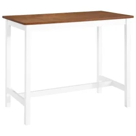 Solid wood bar table 108x60x91 cm by vidaXL, Kitchen and dining tables - Ref: Foro24-245548, Price: 127,73 €, Discount: %