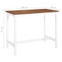 Bartisch aus Massivholz 108x60x91 cm von vidaXL, Küchen- und Esstische - Ref: Foro24-245548, Preis: 132,86 €, Rabatt: %