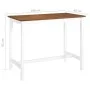 Mesa de bar madera maciza 108x60x91 cm de vidaXL, Mesas de cocina y de comedor - Ref: Foro24-245548, Precio: 128,60 €, Descue...