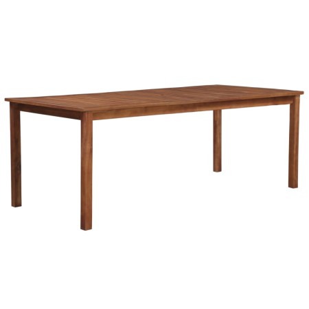 Gartentisch aus massivem Akazienholz, 200 x 100 x 74 cm von vidaXL, Gartentische - Ref: Foro24-44106, Preis: 253,82 €, Rabatt: %