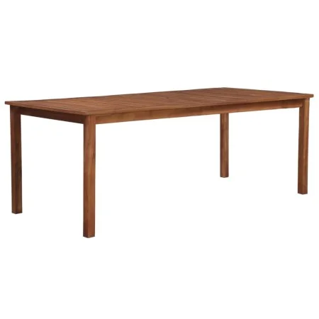 Gartentisch aus massivem Akazienholz, 200 x 100 x 74 cm von vidaXL, Gartentische - Ref: Foro24-44106, Preis: 257,69 €, Rabatt: %