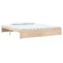 Solid wood bed frame 180x200 cm by , Beds and slatted bases - Ref: Foro24-814964, Price: 139,91 €, Discount: %