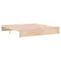 Solid wood bed frame 180x200 cm by , Beds and slatted bases - Ref: Foro24-814964, Price: 139,91 €, Discount: %